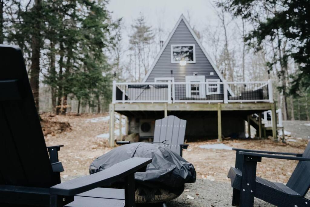 New! Cozy & Modern A-Frame In The Woods W/Hot Tub Villa Tamworth Екстериор снимка