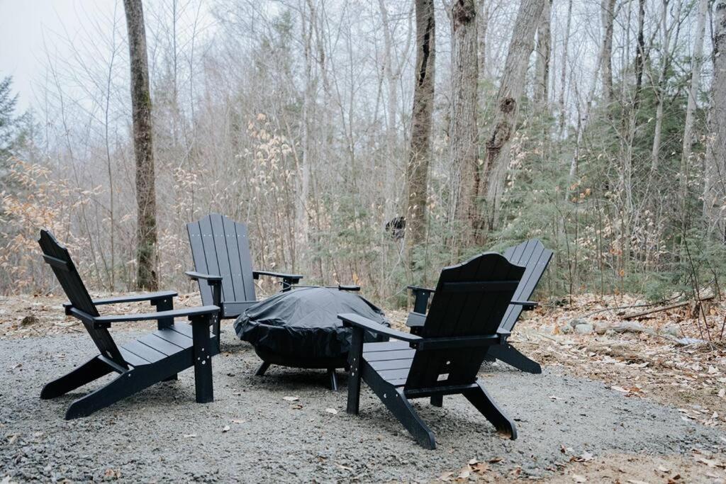 New! Cozy & Modern A-Frame In The Woods W/Hot Tub Villa Tamworth Екстериор снимка